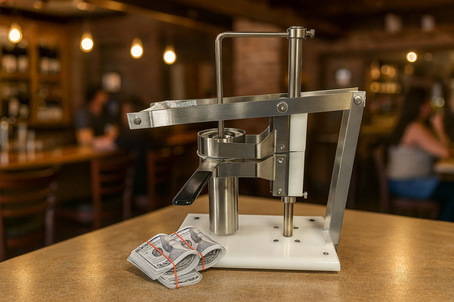 TikiCup in restaurant