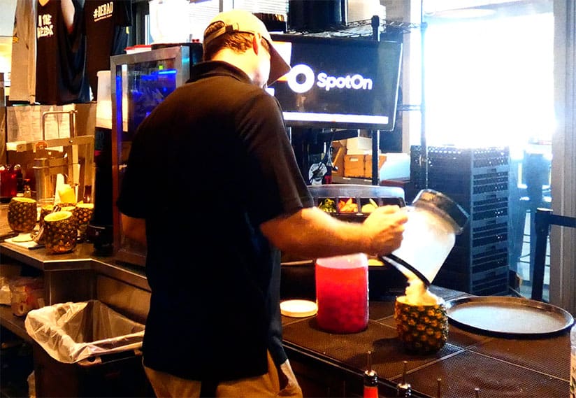 making-pineapple-cup-cocktail-with-tikicup-badfins