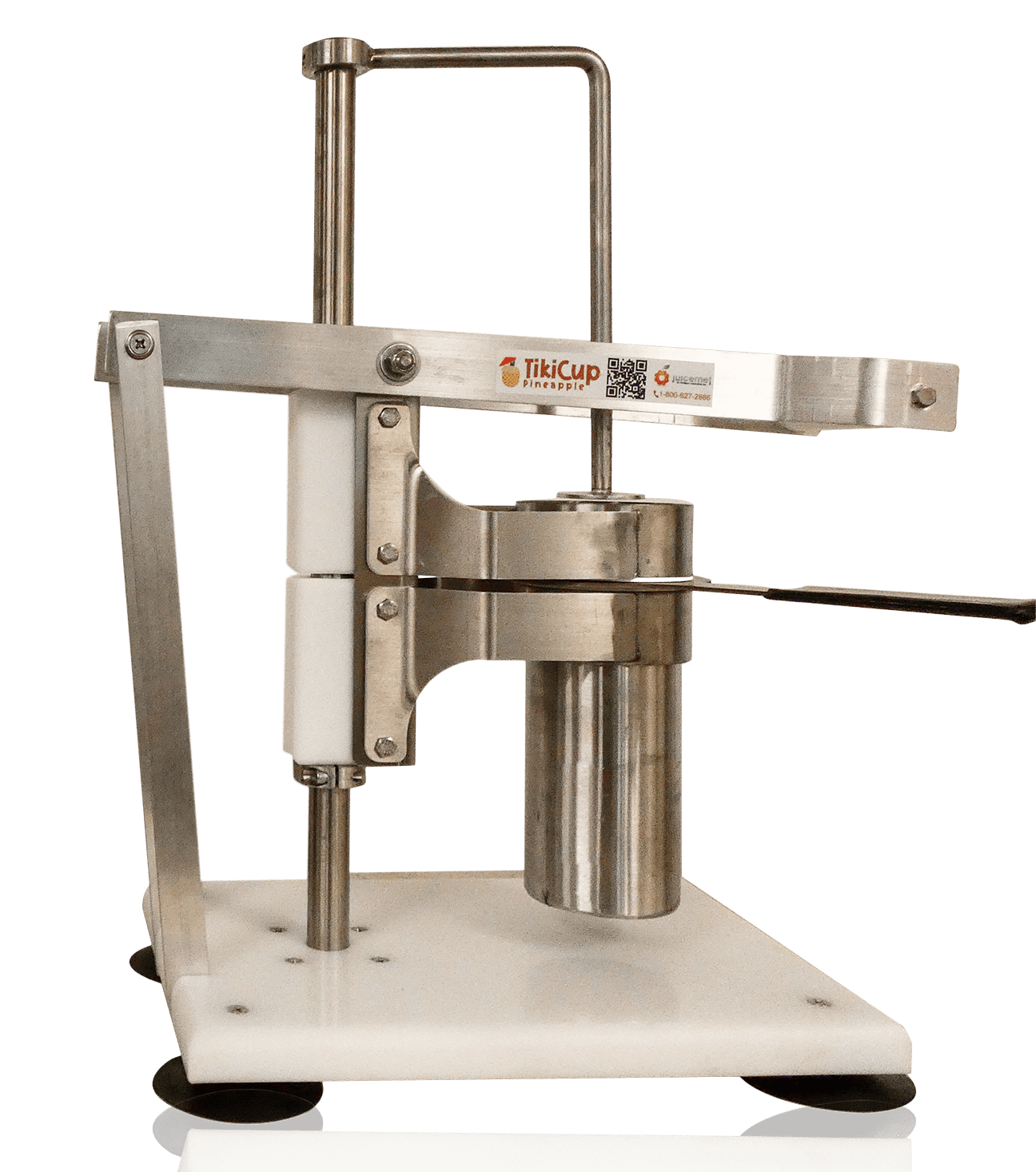 TikiCup Pineapple corer no background from the side