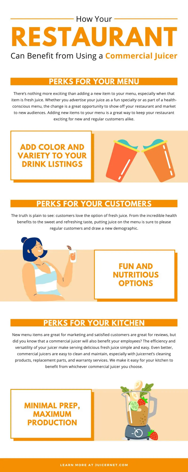 How Your Restaurant Can Benefit from Using a Commercial Juicer