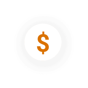 icon with dollar symbol