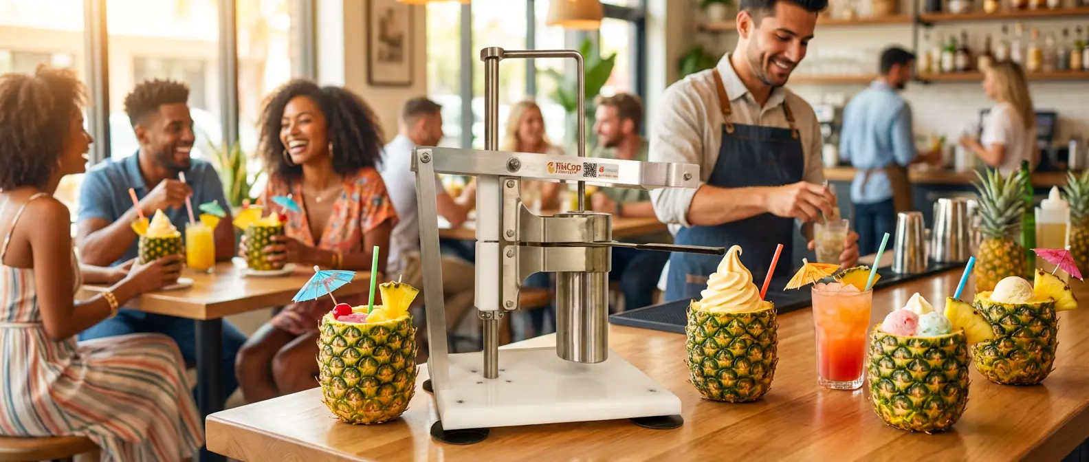 The TikiCup making pineapple cups that will be used for cocktails and ice cream floats at a popular restaurant how to increase restaurant sales without advertising