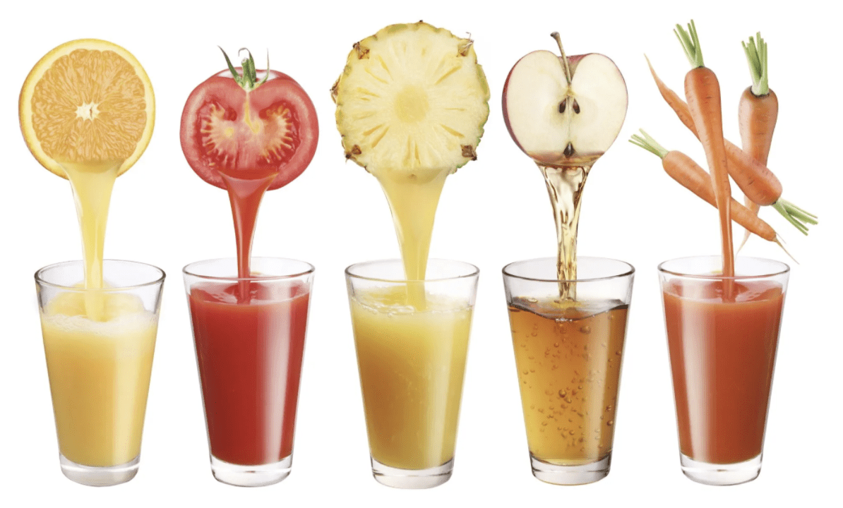 Average Juice Yields for Fruits & Vegetables