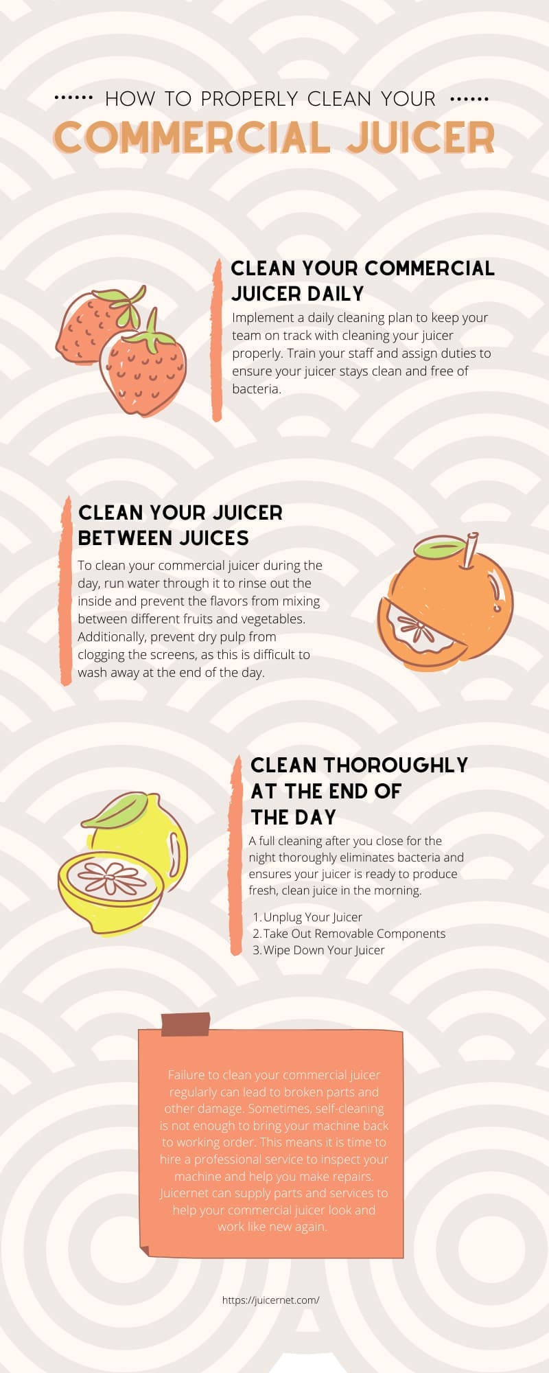 Spring Cleaning: How to Properly Clean Your Commercial Juicer